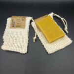 Pochette savon en sisal