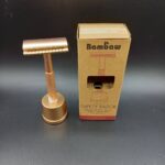 Rasoir De Sécurité En Métal Avec Support