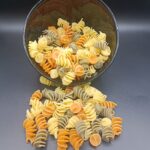 Spirelli tricolore épinard/tomates