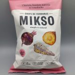 Chips de légumes rose