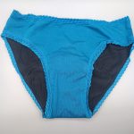 Culotte menstruelle flux abondant - Bleu